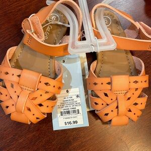 Cat & Jack Kids' Orange Sandals